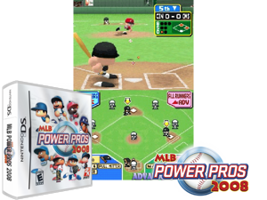 MLB Power Pros 2008 (USA) Cover
